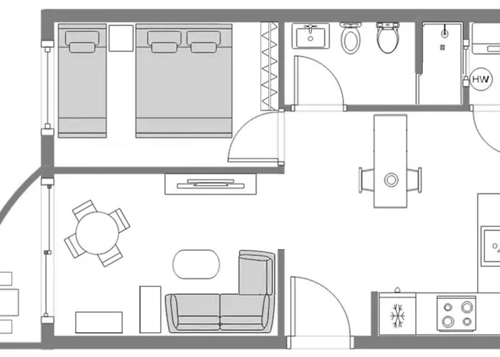 Appartement Brilante De La Bahia *